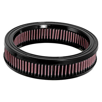 K&N® - E Series Round Straight Red Air Filter (8" ID x 10" OD x 2.25" H)