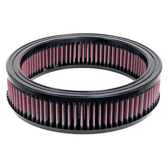 K&N® - E Series Round Straight Red Air Filter (8" ID x 10" OD x 2.313" H)