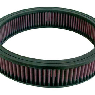 K&N® - E Series Round Straight Red Air Filter