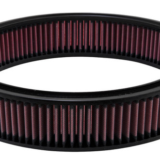 K&N® - E Series Round Straight Red Air Filter (11.5" ID x 13.25" OD x 2.875" H)