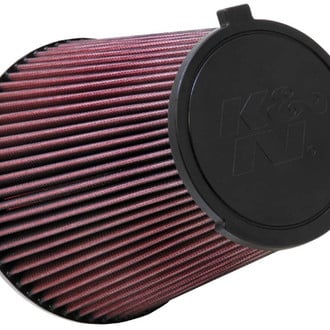 K&N® - E Series Round Tapered Red Air Filter (5.625" F x 7.5" B x 5.75" T x 8" H)