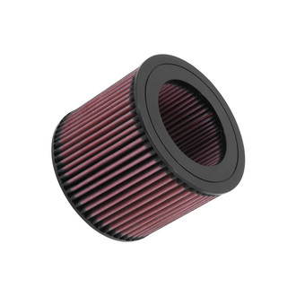 K&N® - E Series Round Straight Red Air Filter (4.375" ID x 6.875" OD x 5.625" H)
