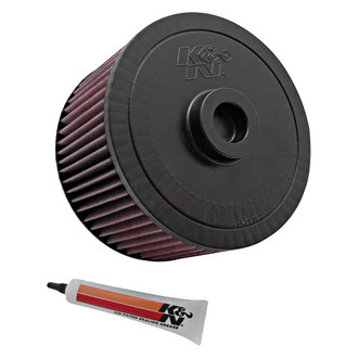 K&N® - E Series Round Straight Air Filter with Closed Top