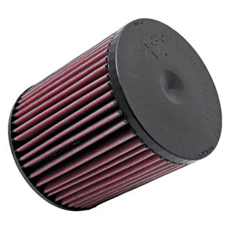 K&N® - E Series Round Straight Air Filter with Closed Top