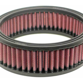 K&N® - E Series Round Straight Red Air Filter without Inner Wire (4.875" ID x 5.875" OD x 1.813" H)
