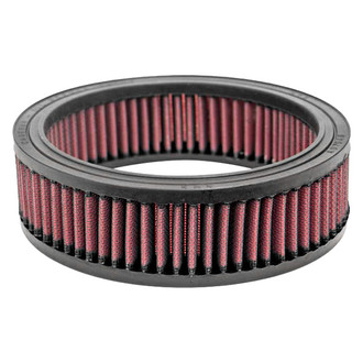 K&N® - E Series Round Straight Red Air Filter without Inner Wire (5.5" ID x 7" OD x 2" H)
