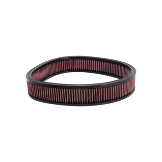 K&N® - E Series Round Straight Red Air Filter without Inner Wire (12.688" ID x 14" OD x 2.5" H)