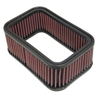 K&N® - Rectangular Red Air Filter