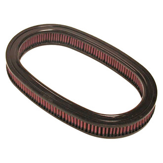 K&N® - E Series Oval Air Filter with Open Top