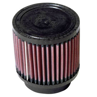K&N® - Power Sport Round Straight Red Air Filter