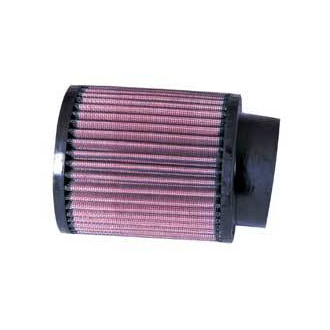 K&N® - Round Straight Red Air Filter (3" F x 4.313" OD x 5" H)