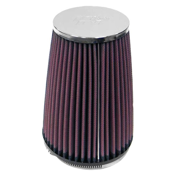 K&N® RC-2710 - Round Tapered Red Air Filter (3.313" F x 4.75" B x 3.5