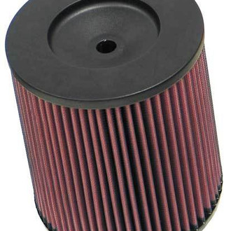 K&N® - Round Tapered Red Air Filter (4.125" F x 7.375" B x 6.625" T x 7.875" H)