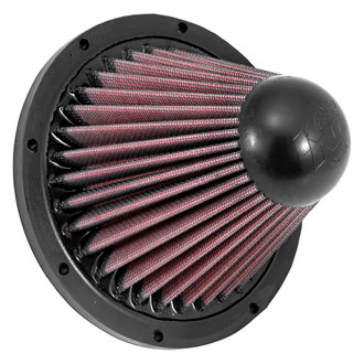 K&N® - Unique Red Air Filter (6.625" B x 2.375" T x 5.25" H)
