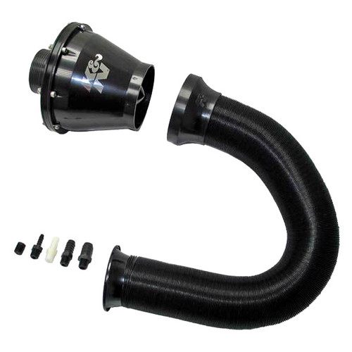 K&N® Apollo CIS® Flex Hose Cold Air Intake System with Red Filter