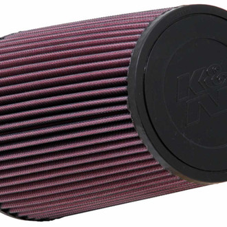K&N® - Round Tapered Red Air Filter (3" F x 6" B x 4.625" T x 9" H)