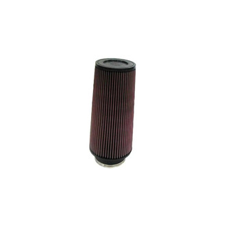 K&N® - Round Tapered Red Air Filter (4" F x 6" B x 4.625" T x 12" H)
