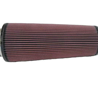 K&N® - Round Tapered Red Air Filter (4" F x 6" B x 4.625" T x 14" H)