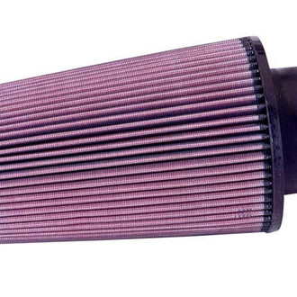 K&N® - Round Tapered Red Air Filter (3.5" F x 6" B x 4.625" T x 9" H)