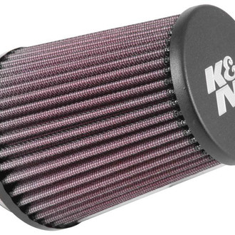 K&N® - Round Tapered Red Air Filter (3.5" F x 4.438" B x 3.5" T x 2.25" H)