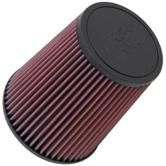 K&N® - Round Tapered Red Air Filter (4" F x 6" B x 4.5" T x 7" H)