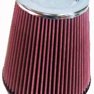 K&N® - Round Tapered Red Air Filter (6" F x 7.5" B x 5" T x 8" H)