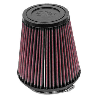 K&N® - Round Tapered Red Air Filter (3.5" F x 5.75" B x 3.75" T x 6" H)