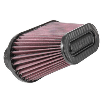 Red Universal Air Intake Cone Filter - 3" K&N Style High-Performance Upgrade