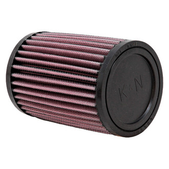 K&N® - Round Straight Red Air Filter (1.75" F x 3.5" OD x 5" H)