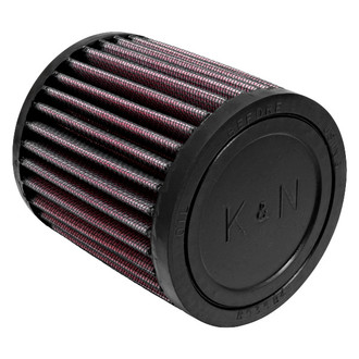 K&N® - Round Straight Red Air Filter (2.063" F x 3.5" OD x 4" H)