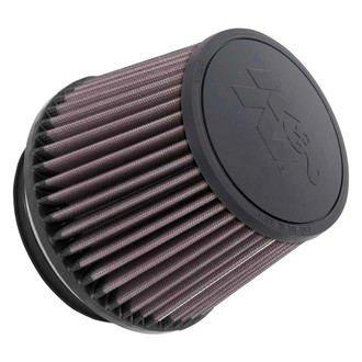 K&N® - Round Tapered Red Air Filter (4.5" F x 5.875" B x 4.5" T x 4.5" H)