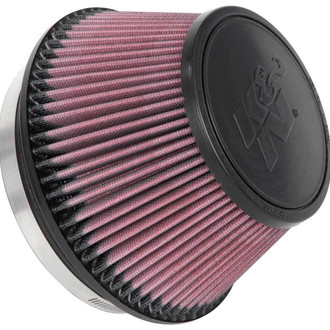 K&N® - Round Tapered Red Air Filter (6" F x 7.5" B x 5" T x 4" H)