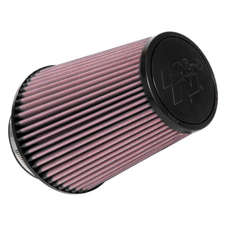 K&N® - Round Tapered Red Air Filter (4" F x 6.5" B x 4.5" T x 8" H)
