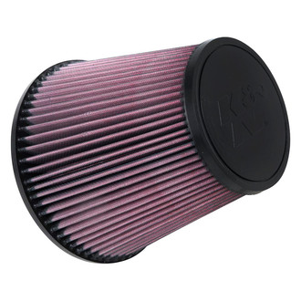 K&N® - Round Tapered Red Air Filter (3.875" F x 7.5" B x 5.125" T x 7" H)