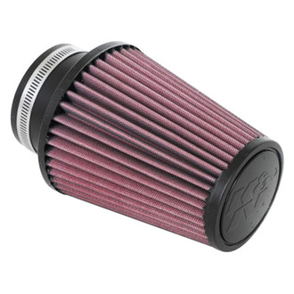 K&N® - Round Tapered Red Air Filter (3" F x 5" B x 3.5" T x 6" H)