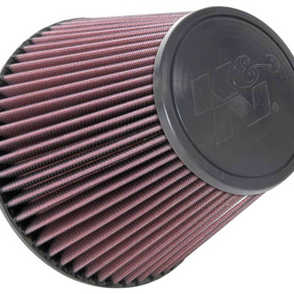 K&N® - Round Tapered Red Air Filter (6" F x 7.5" B x 4.5" T x 6" H)