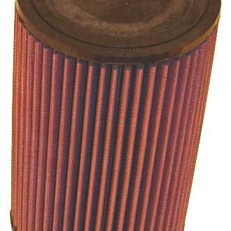K&N® - Round Straight Red Air Filter (3.5" F x 5" OD x 8.5" H)