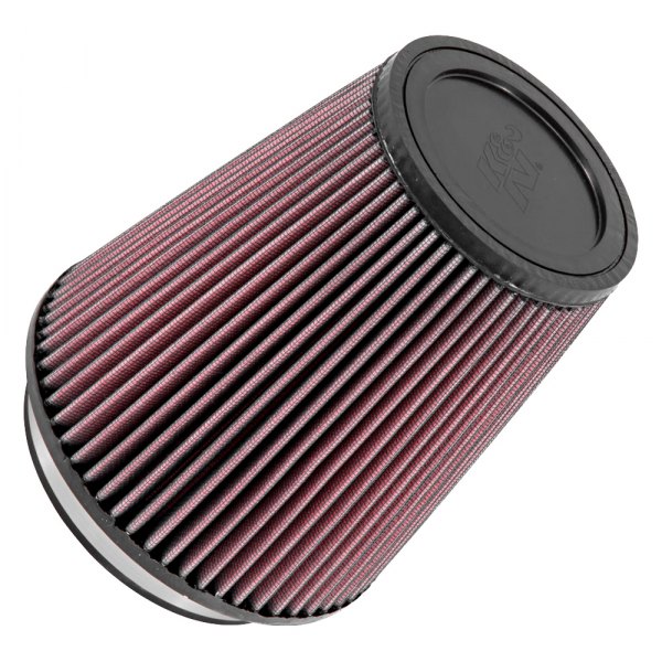 K&N® RU2800 Round Tapered Red Air Filter (5" F x 6.5" B x 4.375" T x