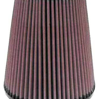 K&N® - Round Tapered Red Air Filter (5" F x 6.5" B x 4.375" T x 7" H)