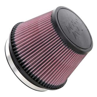K&N® - Round Tapered Red Air Filter (6" F x 7.5" B x 5" T x 5" H)