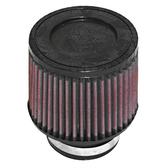K&N® - Round Tapered Red Air Filter (3" F x 5" B x 4.625" T x 4" H)