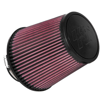 K&N® - Round Tapered Red Air Filter (3" F x 6" B x 4.5" T x 6" H)