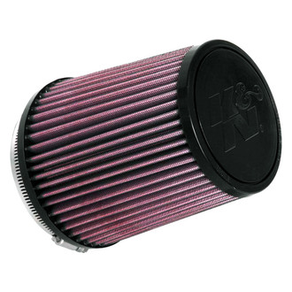 K&N® - Round Tapered Red Air Filter (4" F x 5.375" B x 4.5" T x 6" H)