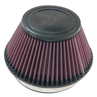 K&N® - Round Tapered Red Air Filter (6" F x 7.5" B x 4.5" T x 4" H)