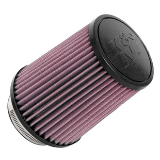 K&N® - Round Tapered Red Air Filter (3.5" F x 5.5" B x 4.5" T x 6.5" H)