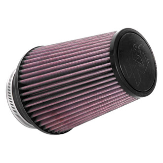 K&N® - Round Tapered Red Air Filter (4" F x 6" B x 4" T x 7" H)