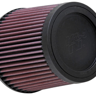 K&N® - Round Tapered Red Air Filter (2.5" F x 6" B x 5" T x 5.5" H)