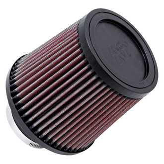 K&N® - Round Tapered Red Air Filter (3" F x 6" B x 5" T x 5.563" H)