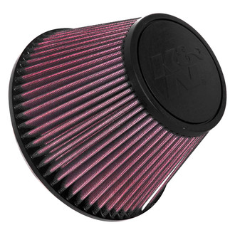 K&N® - Round Tapered Red Air Filter (6" F x 7.5" B x 4.5" T x 5" H)
