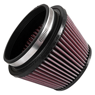 K&N® - Round Tapered Red Air Filter (5" F x 6.5" B x 4.5" T x 4.125" H)